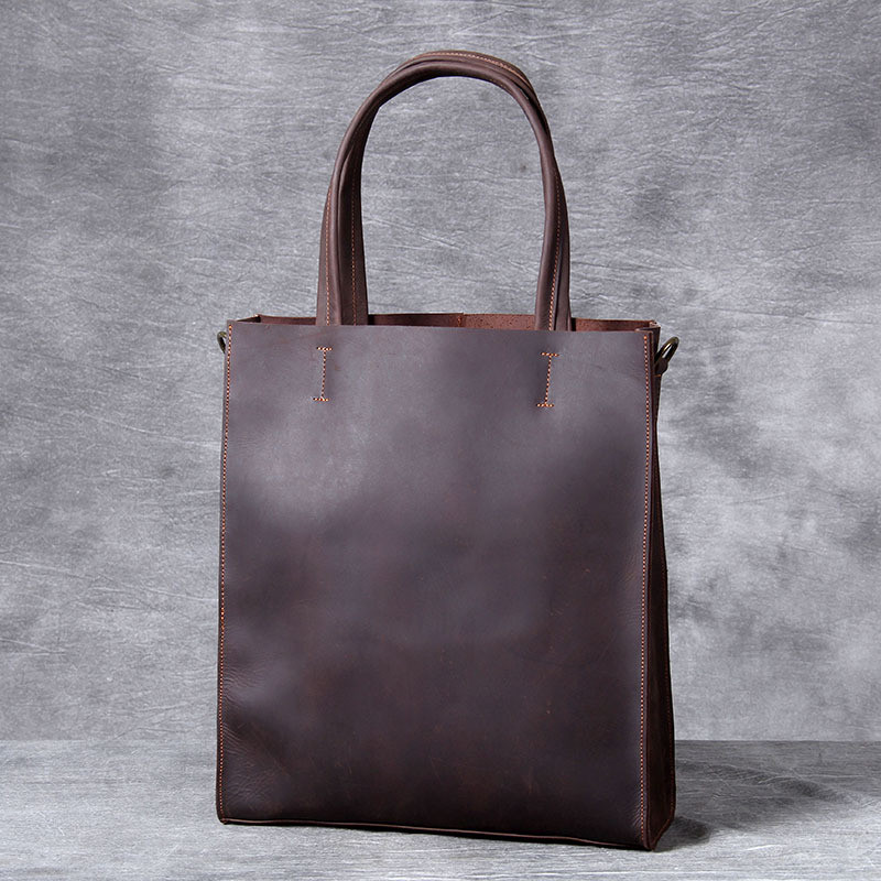 Leatherwork Workshop - Vintage couro genuíno dos homens mão