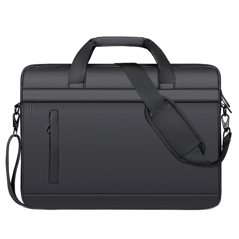 Leather Work Bag Mens - PU Bolsa de Ombro de Couro
