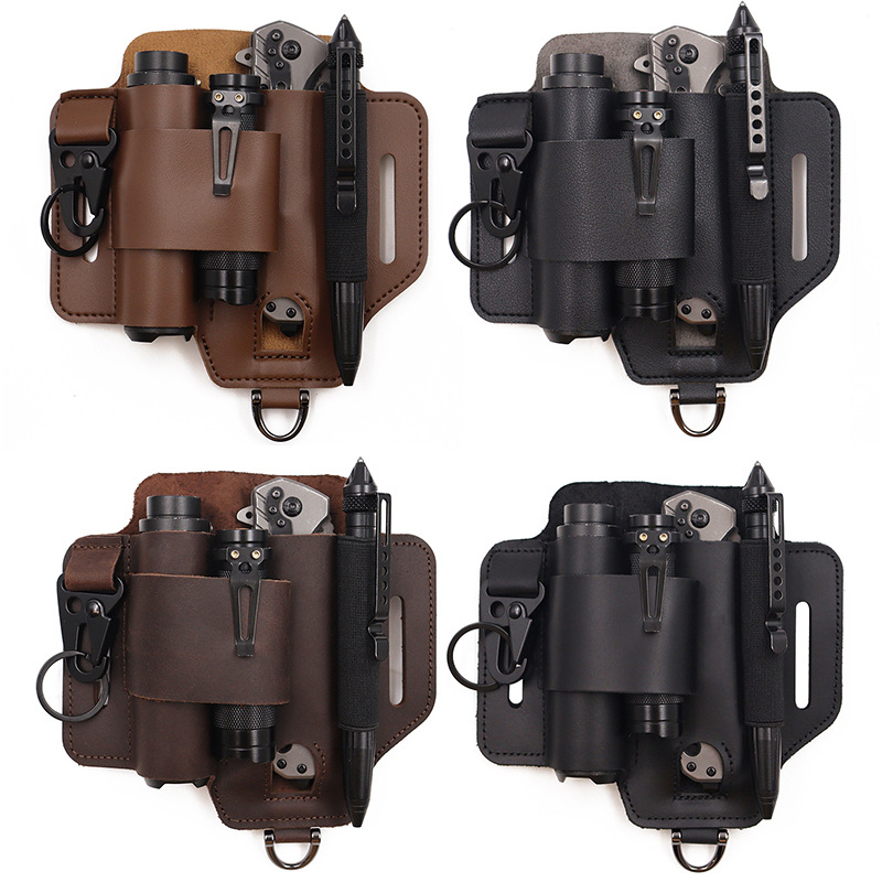 Leatherwork Tools - Edc tático ferramenta coldre deserto sobrevivência