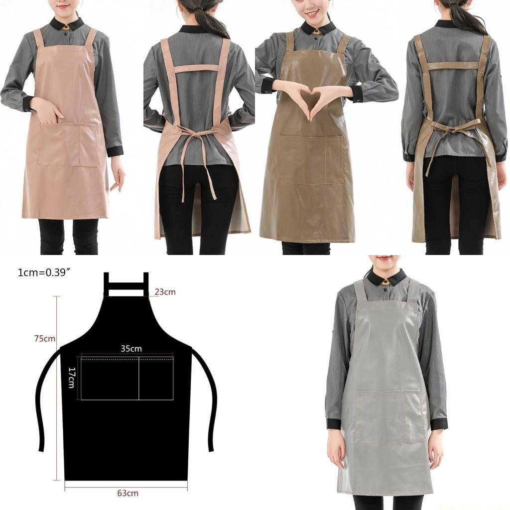 Leatherwork Apron - QX2E Avental trabalho à prova d'água