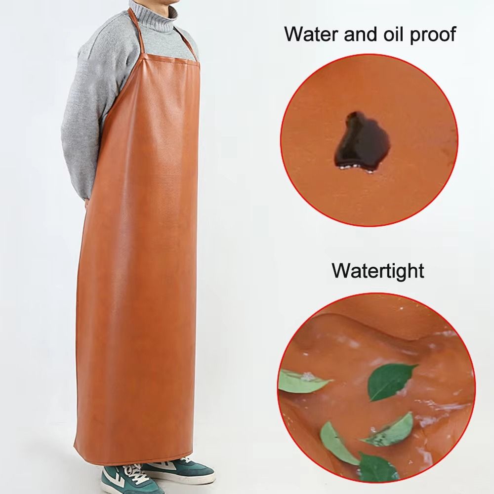 Leatherwork Apron - Avental de Couro PU Reforçado 95/120cm,