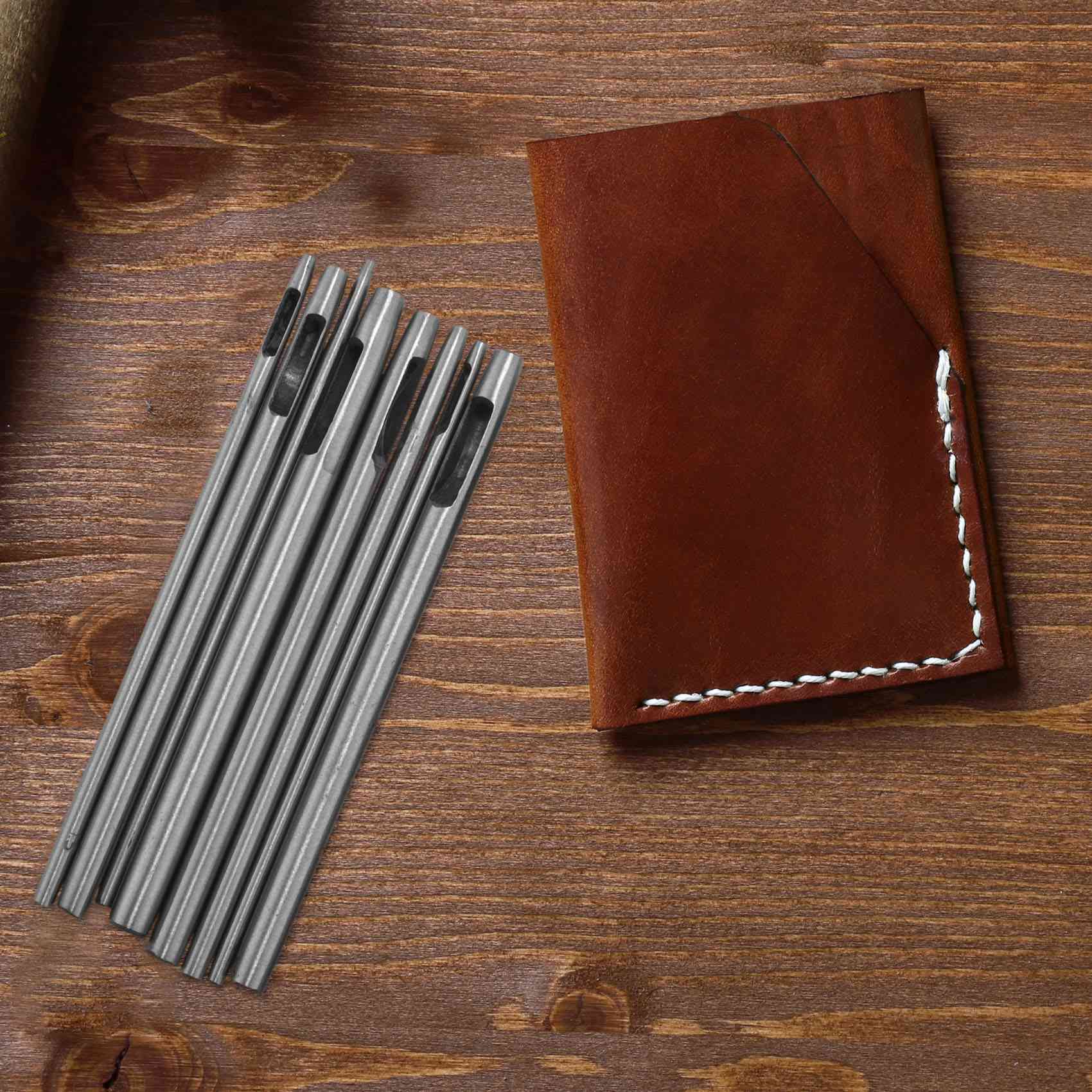 Leatherwork Tools - Conjunto de 10 Cortadores de Furos