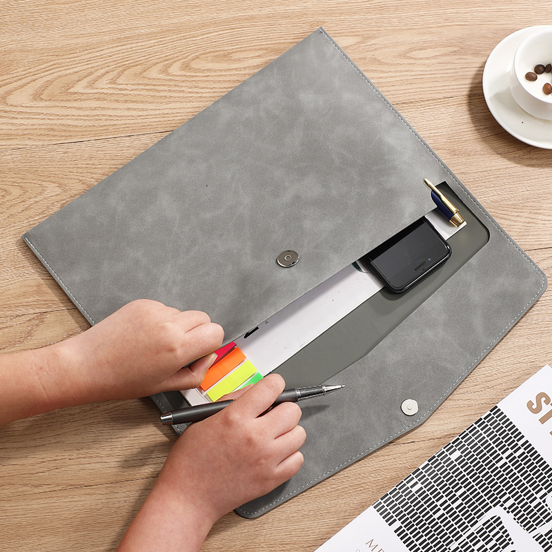 Leather Work Folder - Pasta de Documentos A4 em Couro