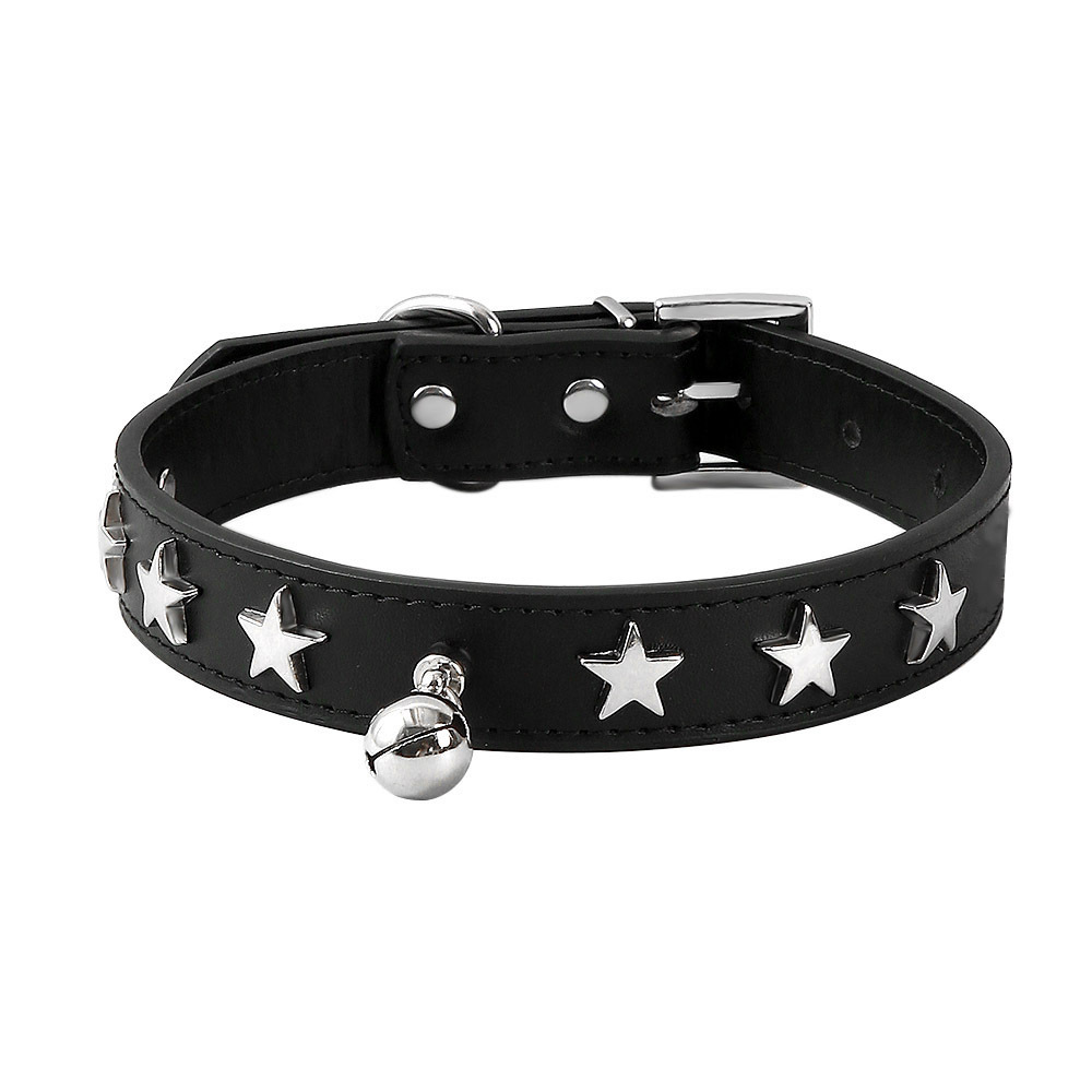 Leatherwork Rivets - Coleira com guizo e rebites em