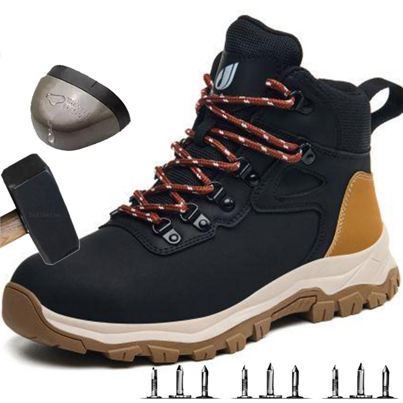 Leather Work Factory - Novas Botas de Segurança Impermeáveis para