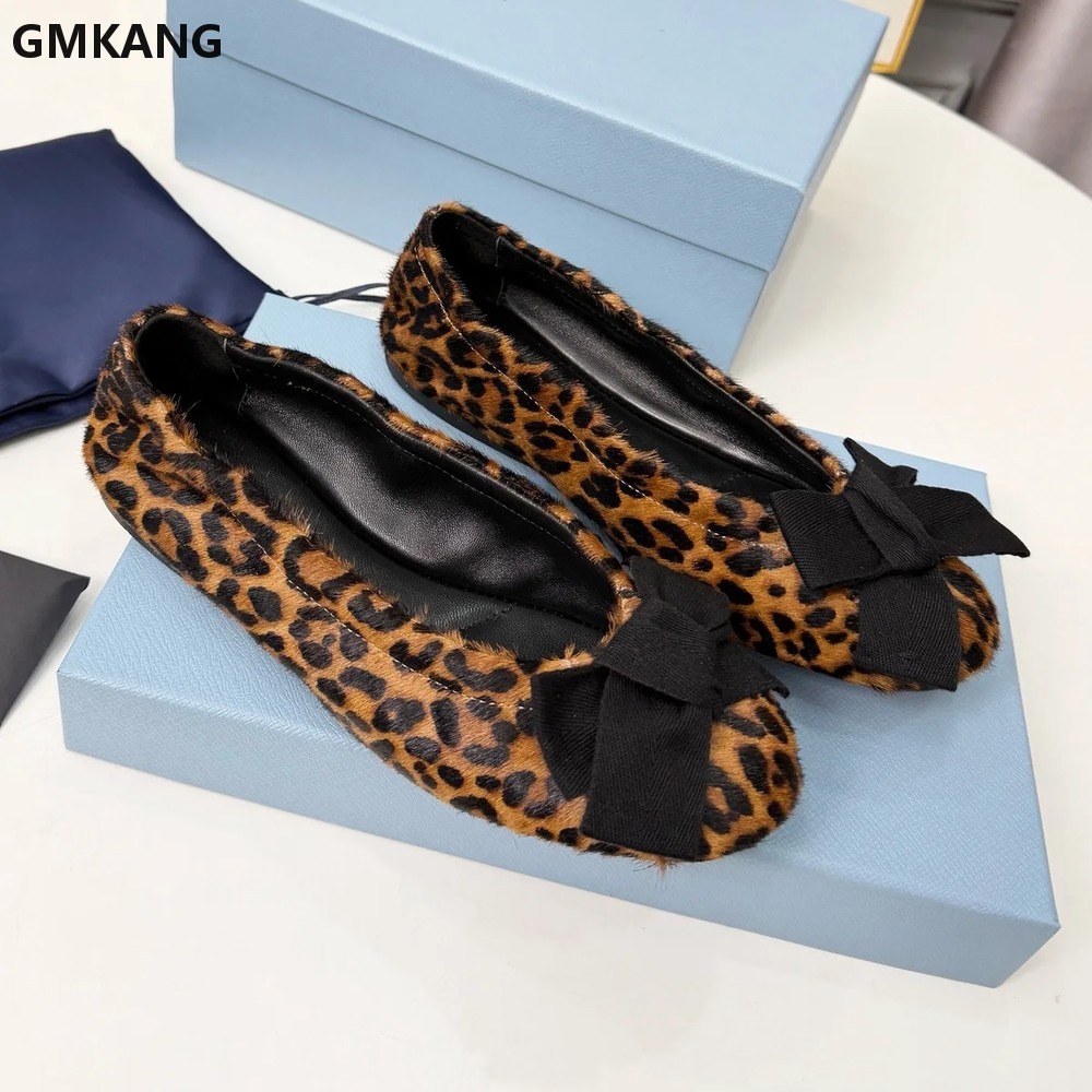 Sapatilhas Femininas de Couro  - Leather Work Flats Women avaliação e preço