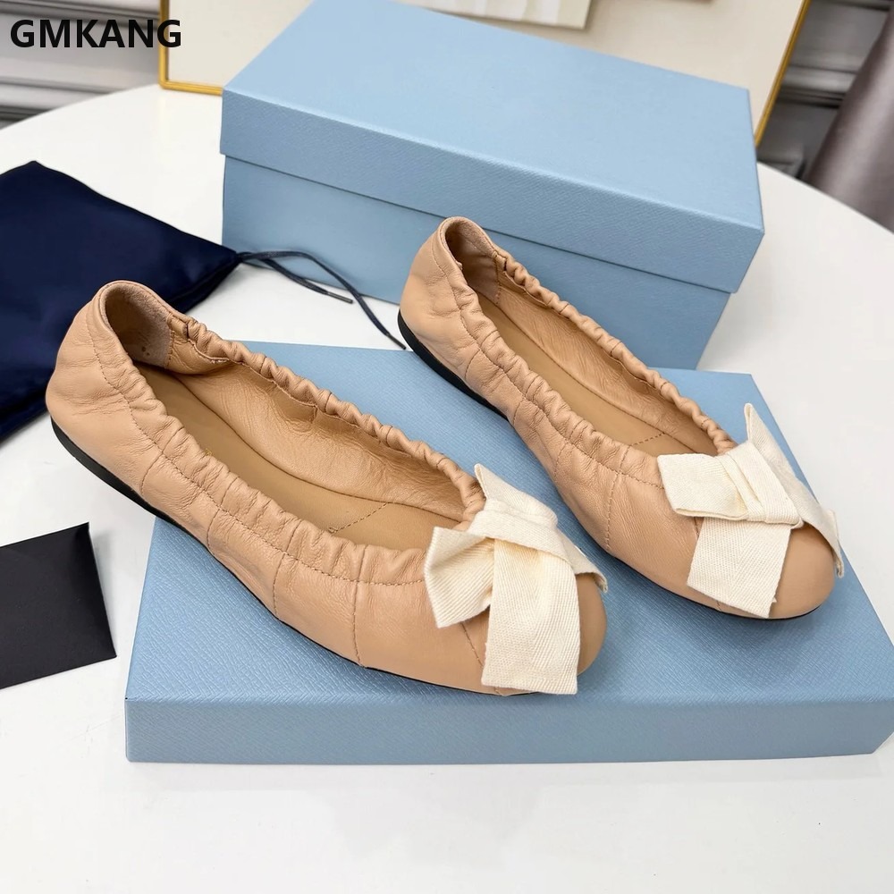 Sapatilhas Femininas de Couro  - Leather Work Flats Women avaliação e preço
