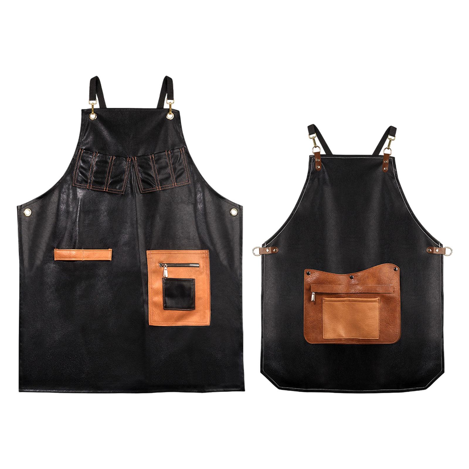 Avental de Couro PU para Garço - Leatherwork Apron avaliação e preço