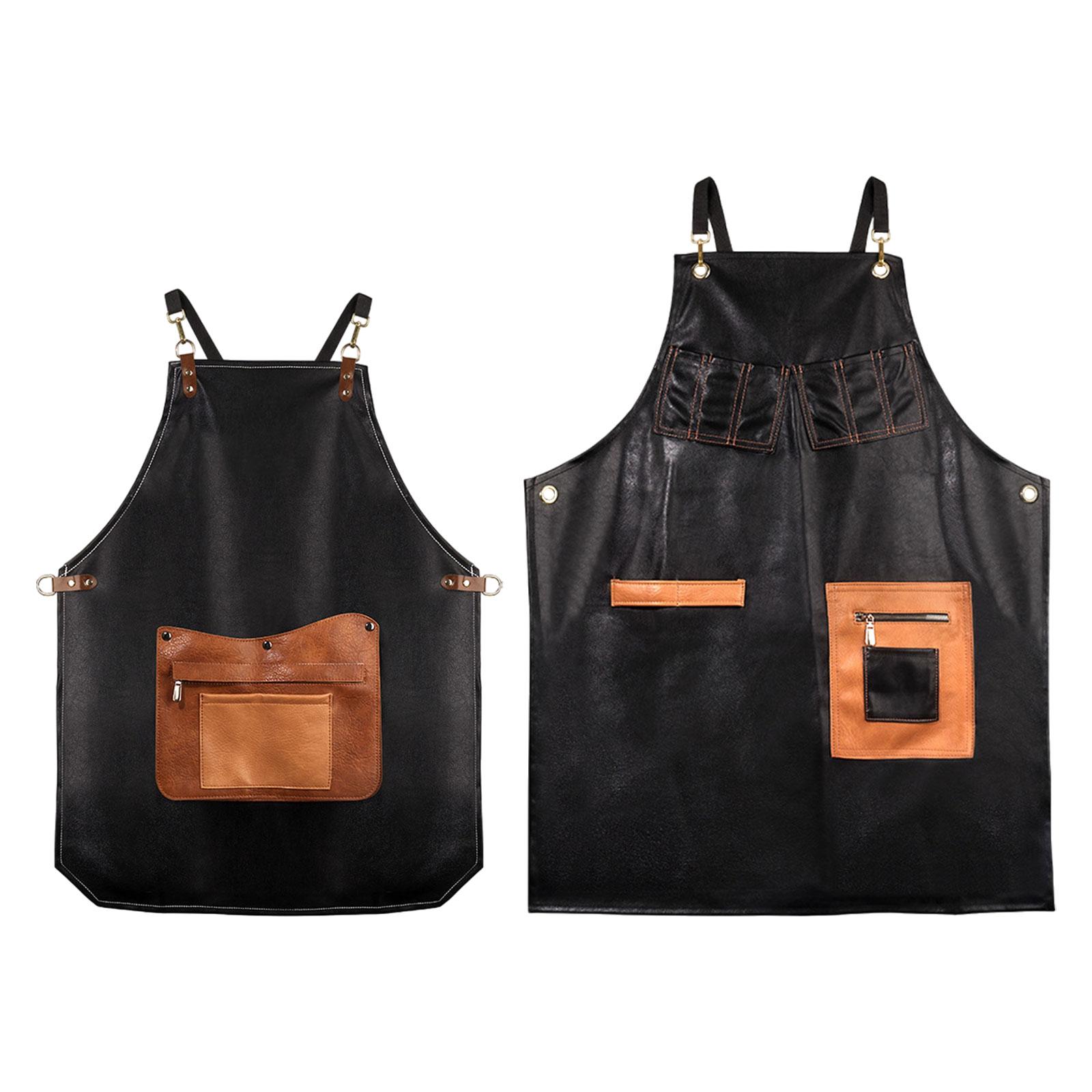 Avental de Couro PU para Garço - Leatherwork Apron avaliação e preço