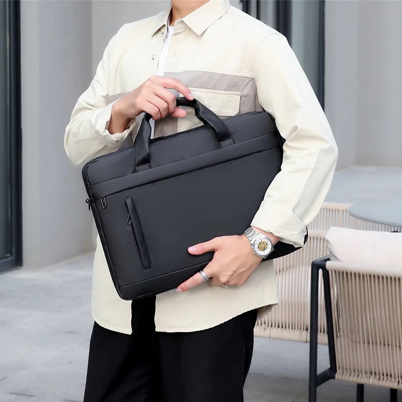 PU Bolsa de Ombro de Couro par - Leather Work Bag Mens avaliação e preço