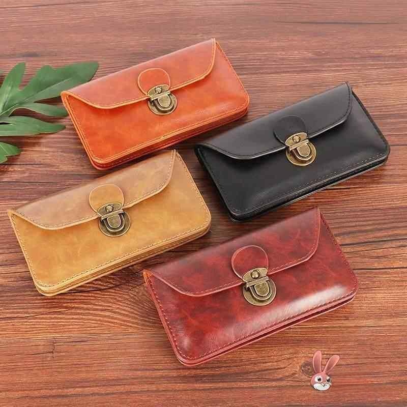Nova Bolsa de Cintura Multifun - Leather Work Bag Mens avaliação e preço