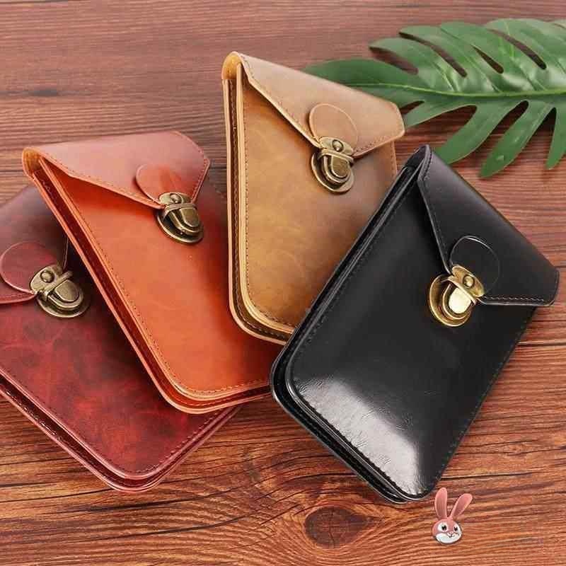 Nova Bolsa de Cintura Multifun - Leather Work Bag Mens avaliação e preço