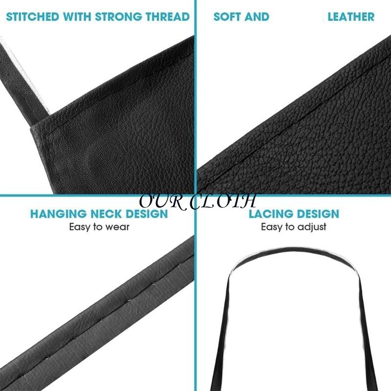 Avental couro avental à prova  - Leatherwork Apron avaliação e preço