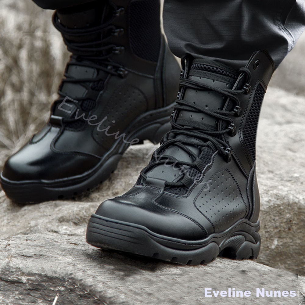 Botas Táticas de Combate de Ca - Leatherwork Boots avaliação e preço