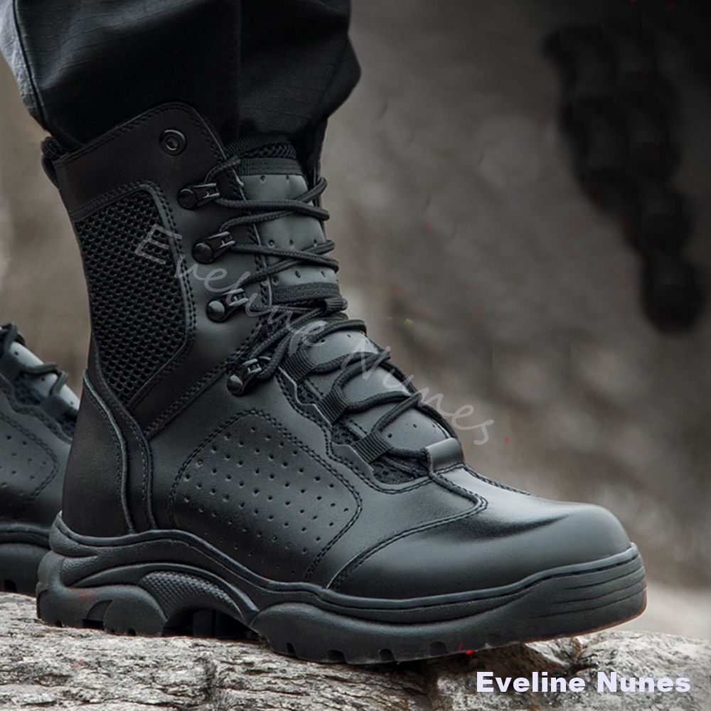 Botas Táticas de Combate de Ca - Leatherwork Boots avaliação e preço