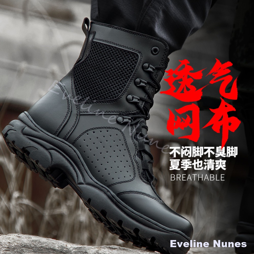 Botas Táticas de Combate de Ca - Leatherwork Boots avaliação e preço