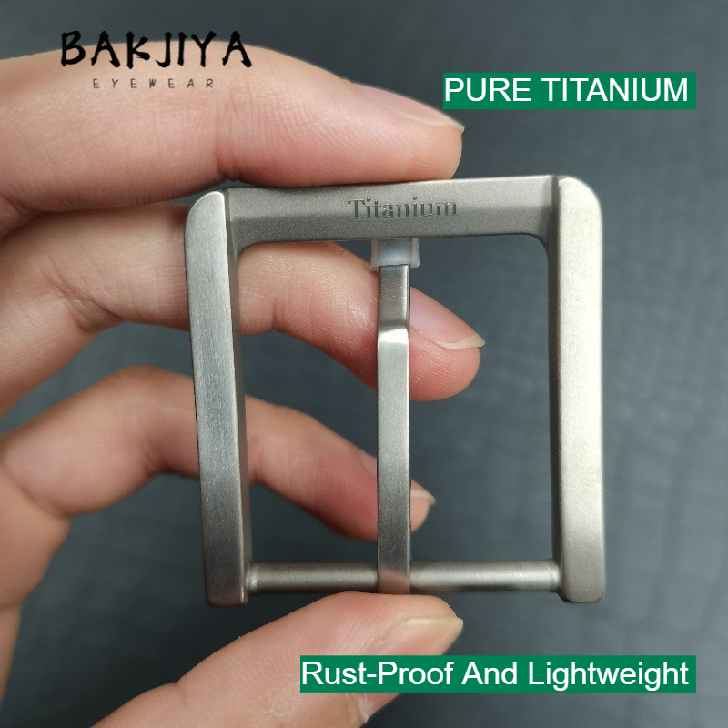 Fivela de Titânio Puro TA1 Ant - Belt Buckle Blank avaliação e preço