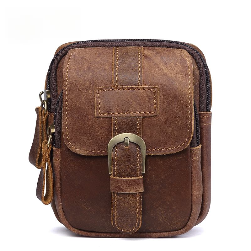 Mochila masculina retrô de cou - Leather Work Bag Mens avaliação e preço