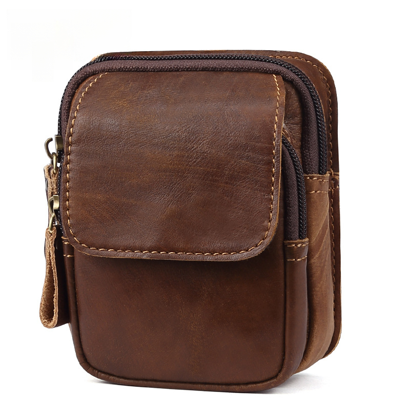 Mochila masculina retrô de cou - Leather Work Bag Mens avaliação e preço
