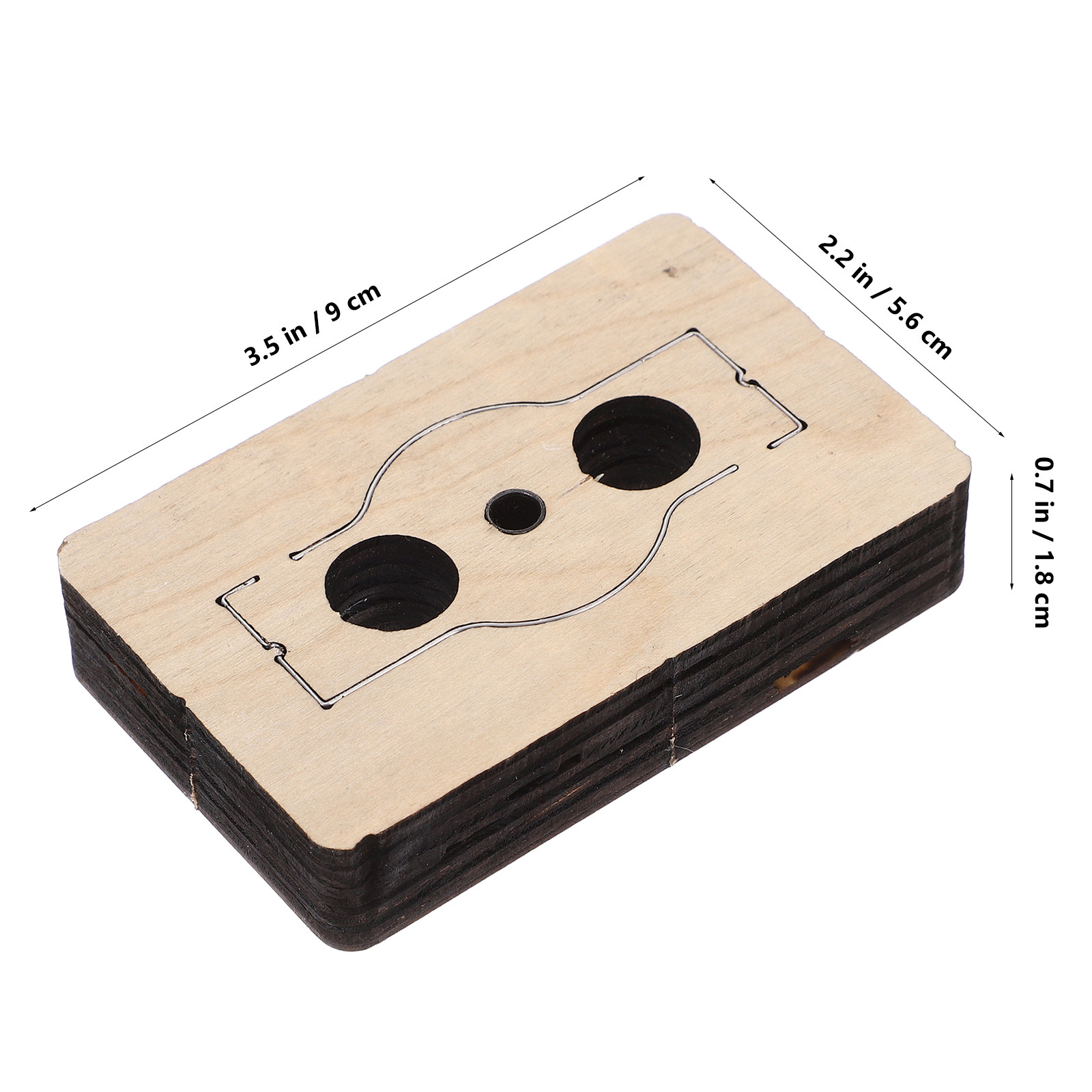 Molde para Fivela de Cachecol, - Leatherwork Templates avaliação e preço