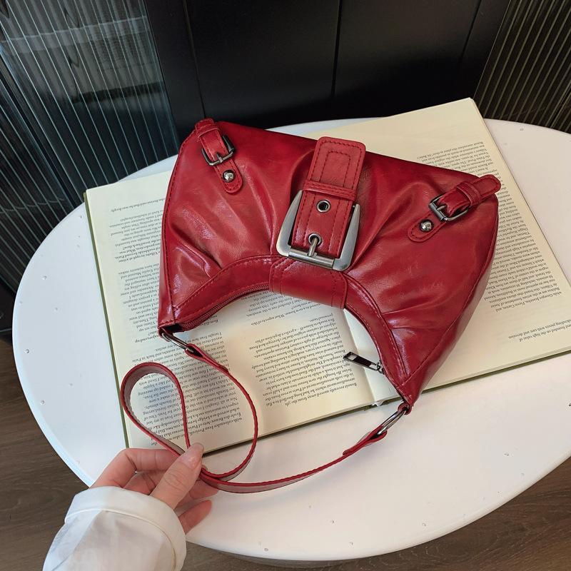 Bolsa de Ombro de Couro Plissa - Leatherwork Workshop avaliação e preço