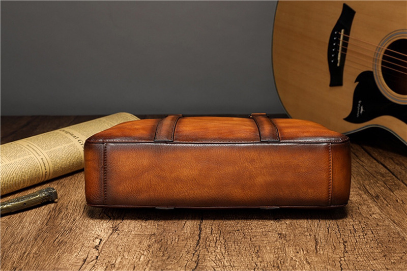 Pasta Executiva YETTIES em Cou - Leather Work Bag Mens avaliação e preço