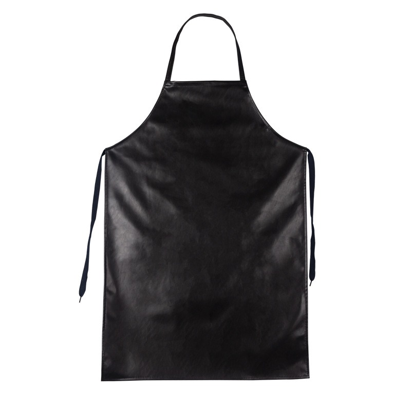 Avental de couro macio preto,  - Leatherwork Apron avaliação e preço