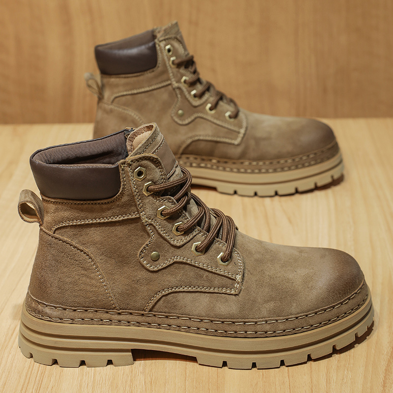 Botas de Plataforma Masculinas - Leatherwork Boots avaliação e preço
