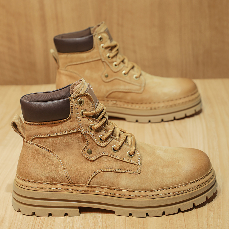Botas de Plataforma Masculinas - Leatherwork Boots avaliação e preço