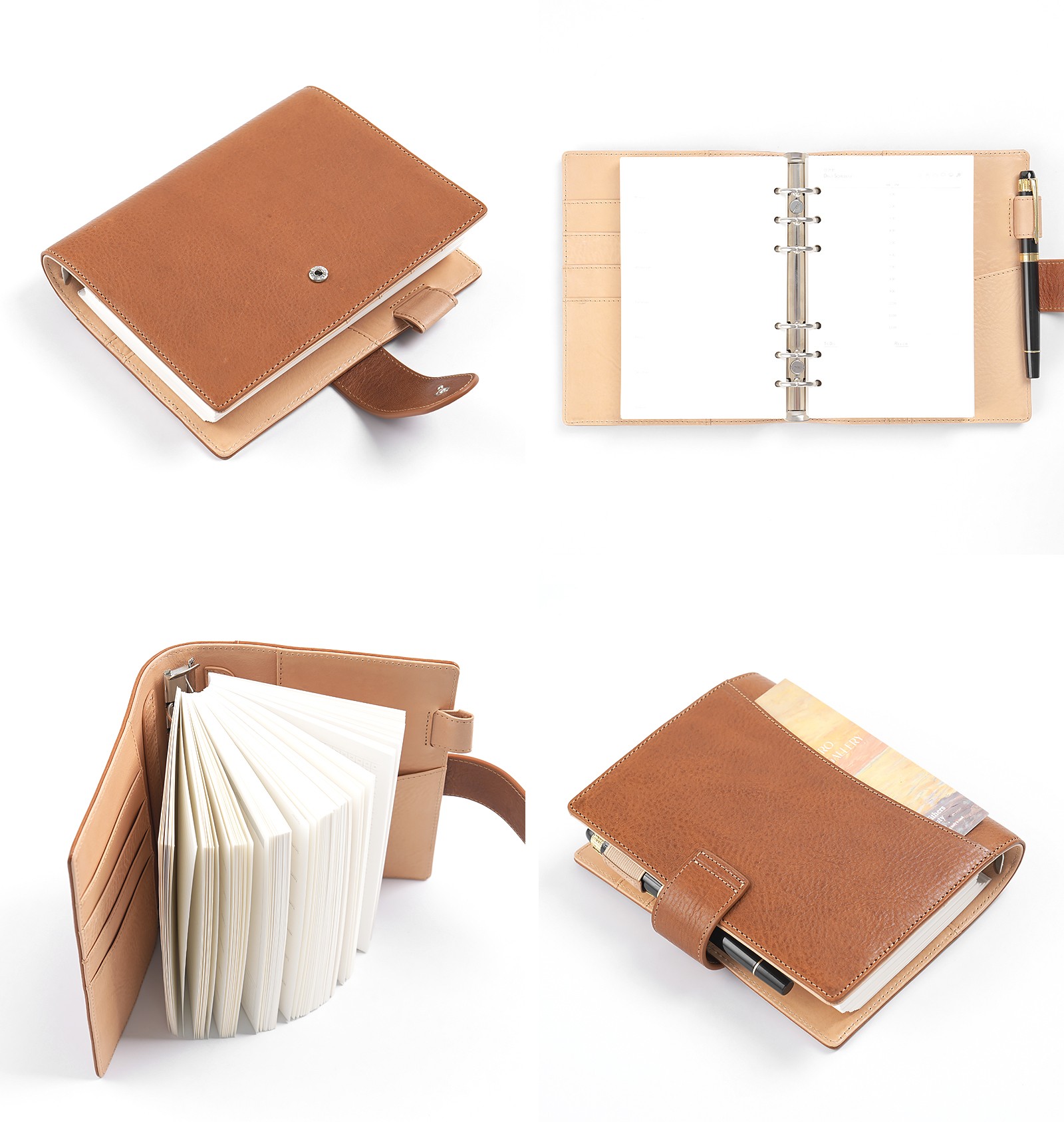 Moterm franklin covey tamanho  - Leather Work Notepad avaliação e preço