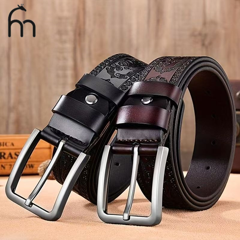 Cinto masculino de couro em ca - Belt Buckle Blank avaliação e preço