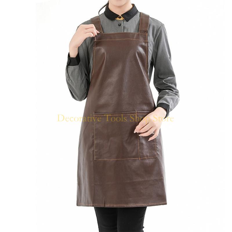 QX2E Avental trabalho à prova  - Leatherwork Apron avaliação e preço