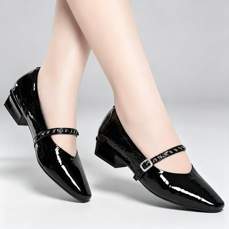 Sapatos Femininos de Couro Gen - Leather Work Flats Women avaliação e preço
