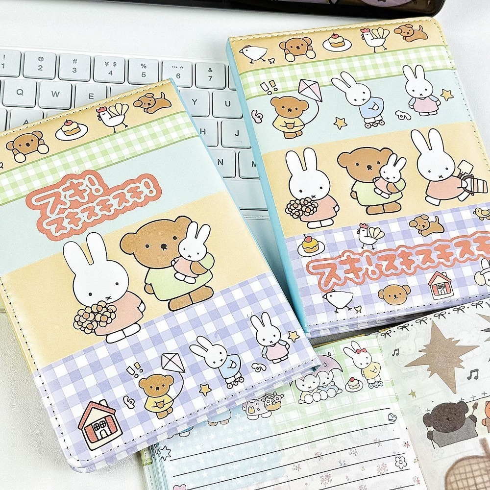 Caderno de Colagem Miffy Rabbi - Leather Work Notepad avaliação e preço