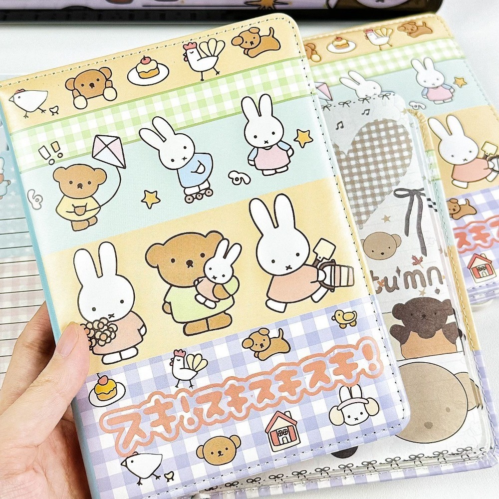 Caderno de Colagem Miffy Rabbi - Leather Work Notepad avaliação e preço
