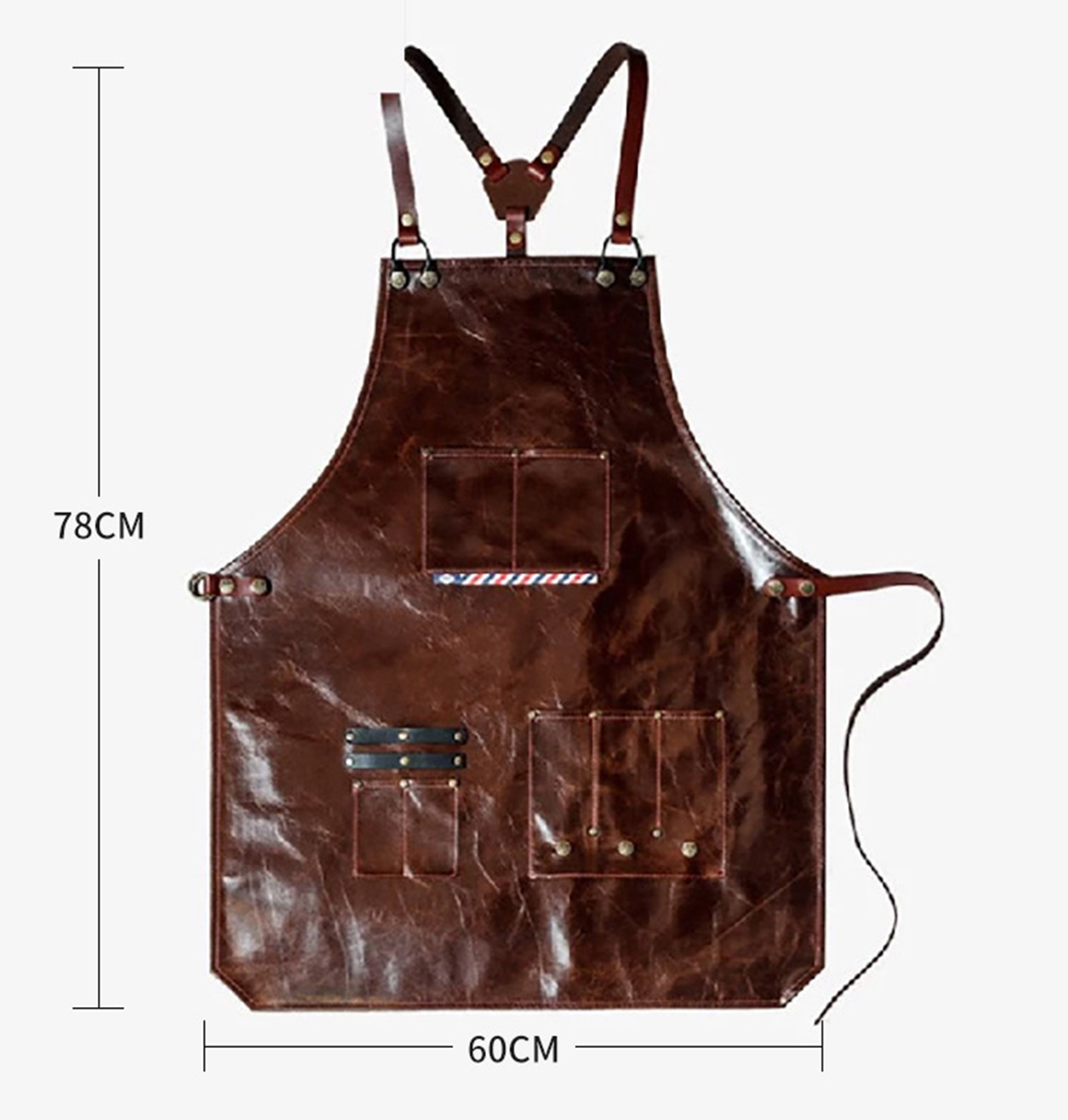 Avental de trabalho de couro m - Leatherwork Apron avaliação e preço