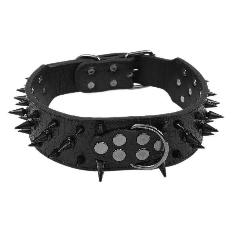 Coleira de Couro Ajustável par - Leatherwork Rivets avaliação e preço
