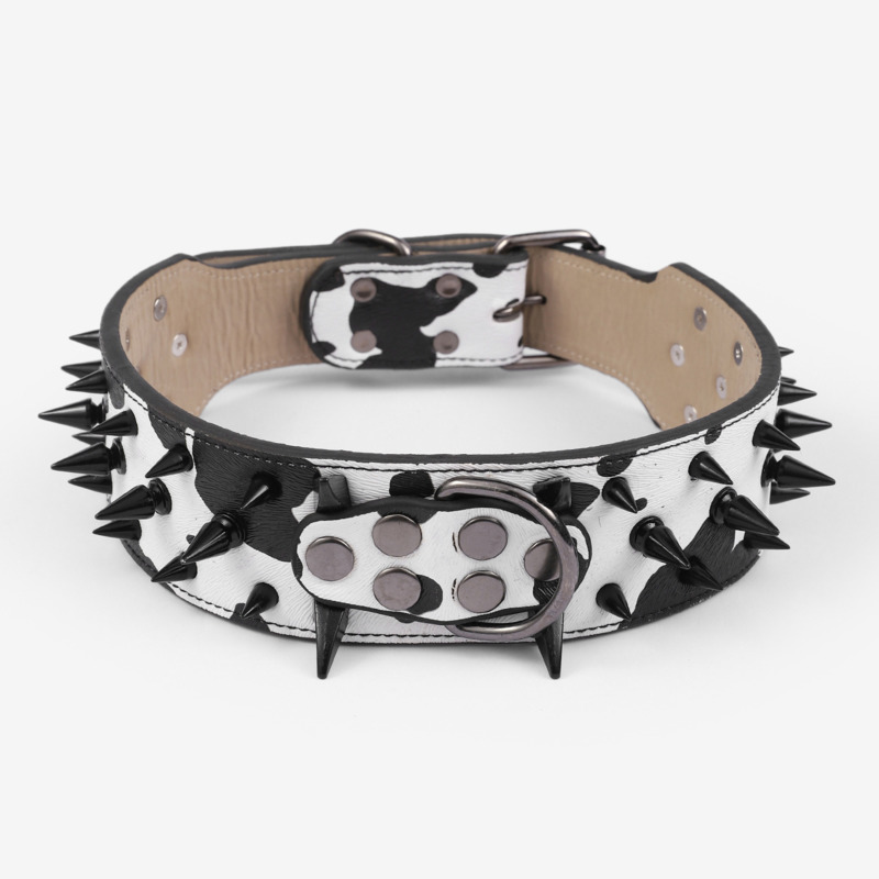 Coleira de Couro Ajustável par - Leatherwork Rivets avaliação e preço