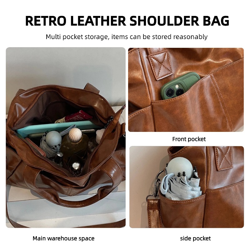 Bolsa de mão feminina retrô de - Leatherwork Workshop avaliação e preço