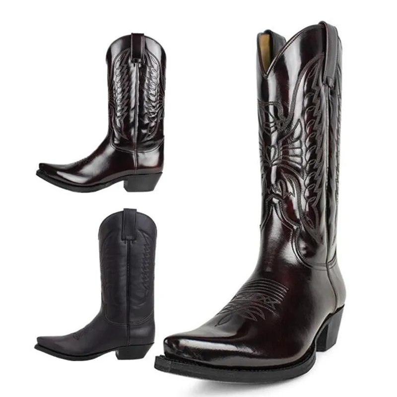 Cowboy masculino feminino país - Leatherwork Boots avaliação e preço
