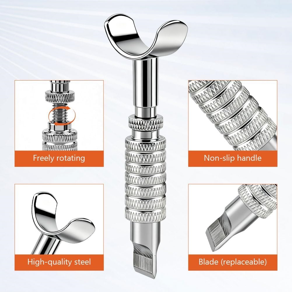 Faca giratória de couro, ajust - Swivel Knife Tool avaliação e preço