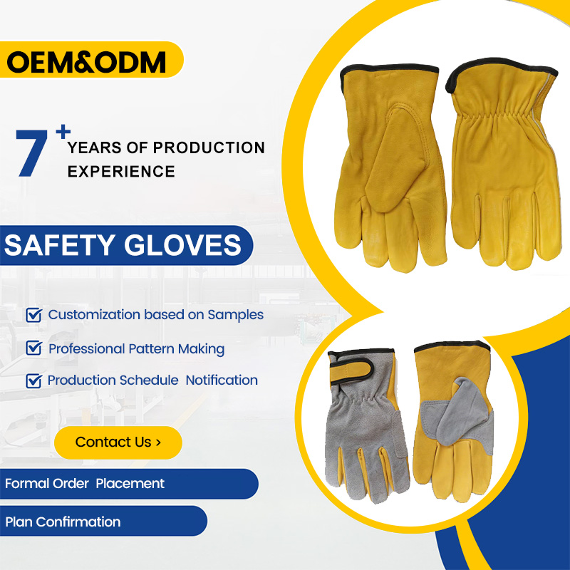 Luvas de Trabalho de Segurança - Leather Work Winter Gloves avaliação e preço