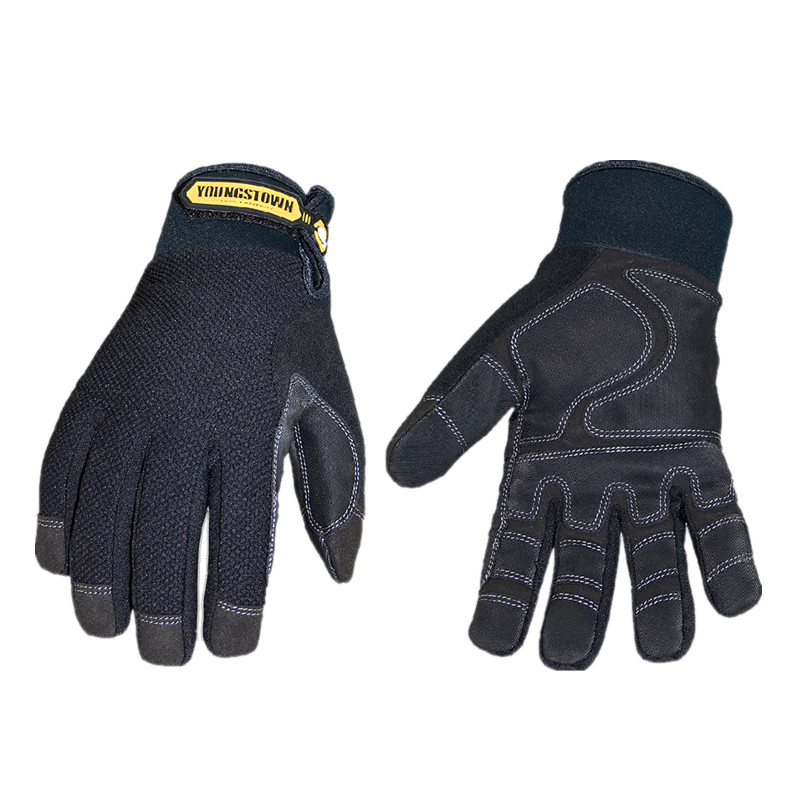 Luvas impermeáveis do trabalho - Leather Work Winter Gloves avaliação e preço