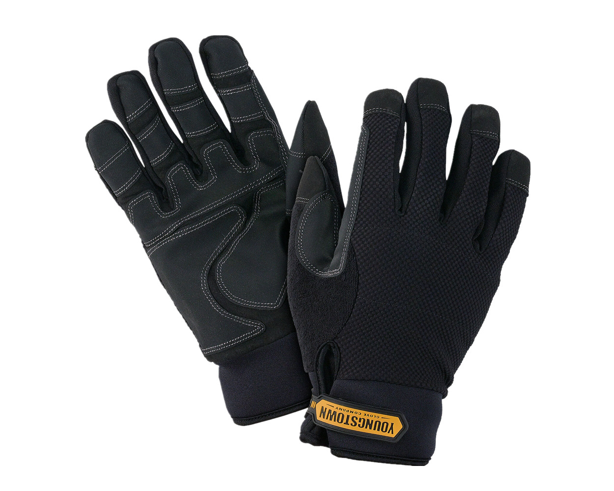 Luvas impermeáveis do trabalho - Leather Work Winter Gloves avaliação e preço