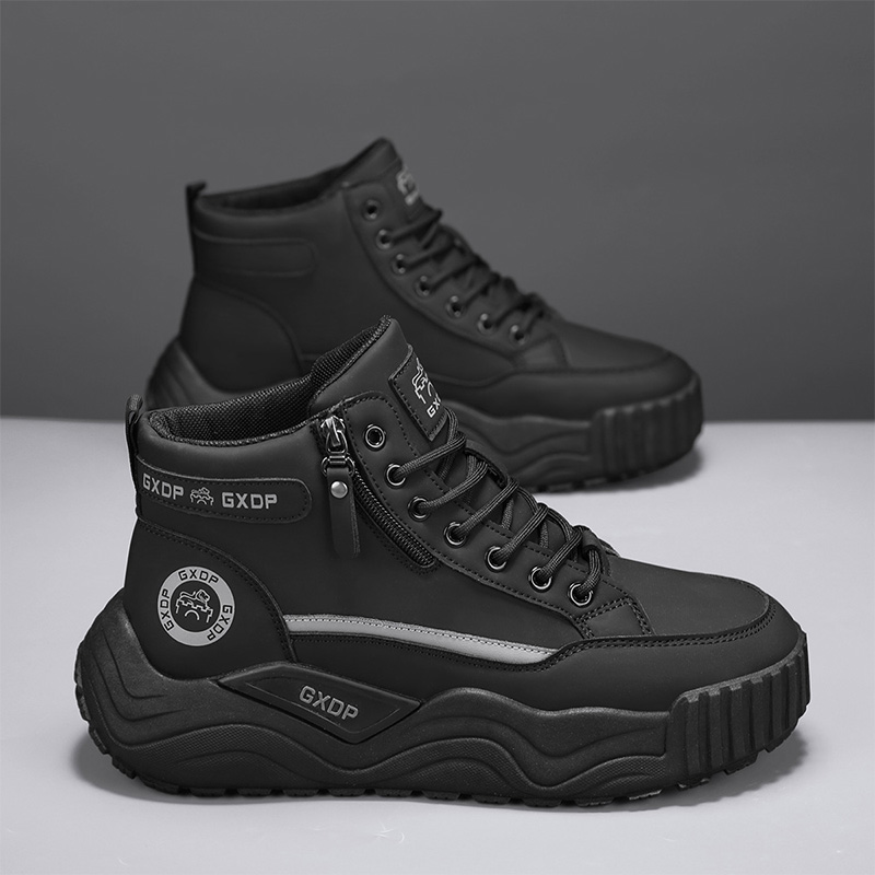 Tênis Masculinos de Cano Alto  - Leatherwork Boots avaliação e preço