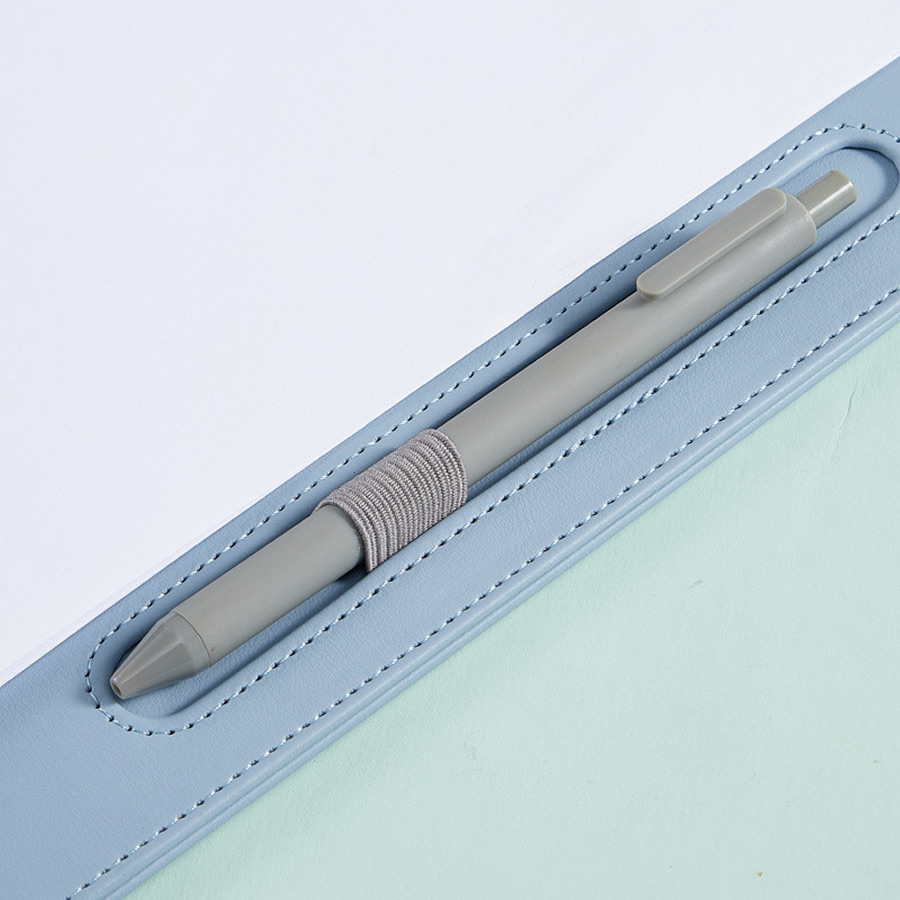 Clipe de escrita em couro A4,  - Leather Work Folder avaliação e preço