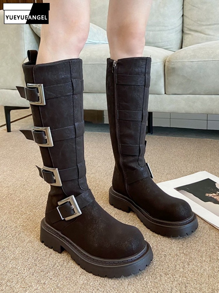 Botas Femininas de Cano Alto c - Leatherwork Boots avaliação e preço