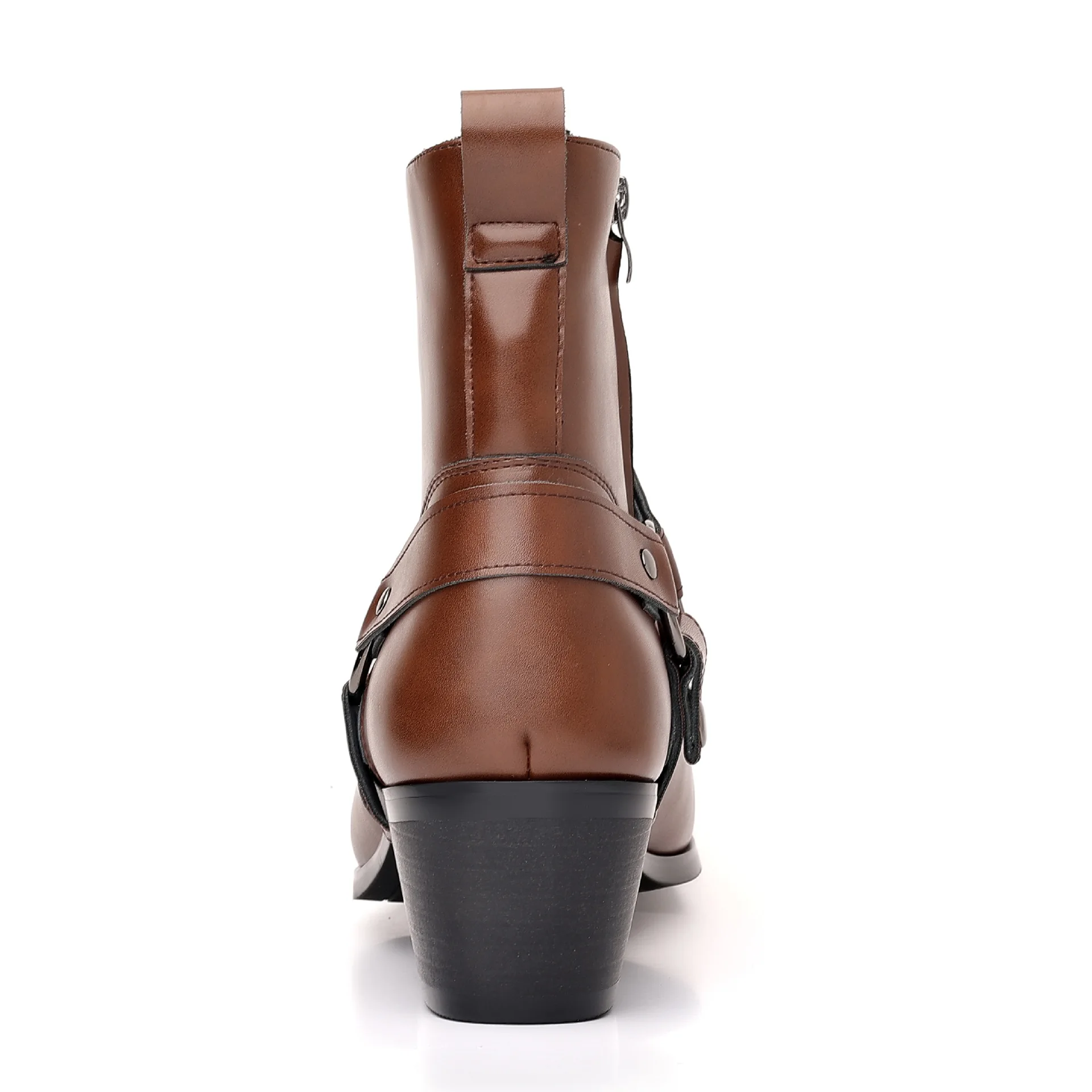 Clássico ocidental cowboy cava - Leatherwork Rivets avaliação e preço
