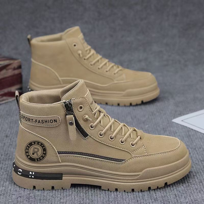 Homens retro botas de trabalho - Leatherwork Boots avaliação e preço