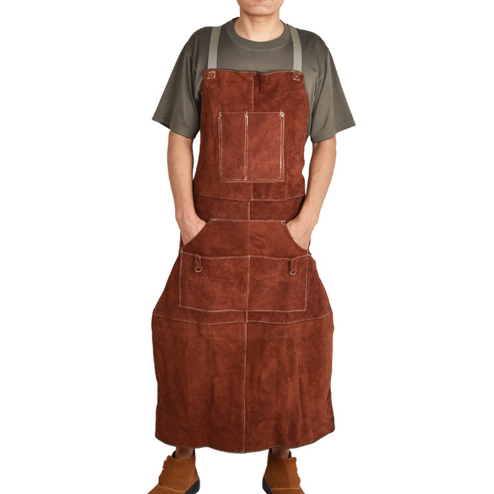 Avental de Couro Marrom para S - Leatherwork Workshop avaliação e preço